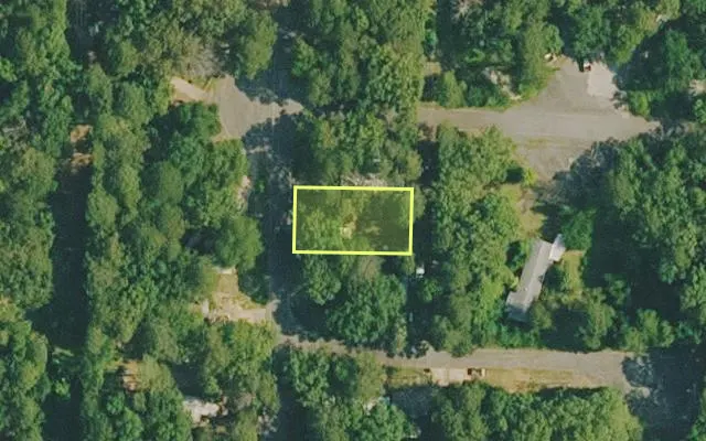 Aerial view of VAN BUREN County parcel 4400-03059-0000 — Arkansas post-auction with approximate parcel outline