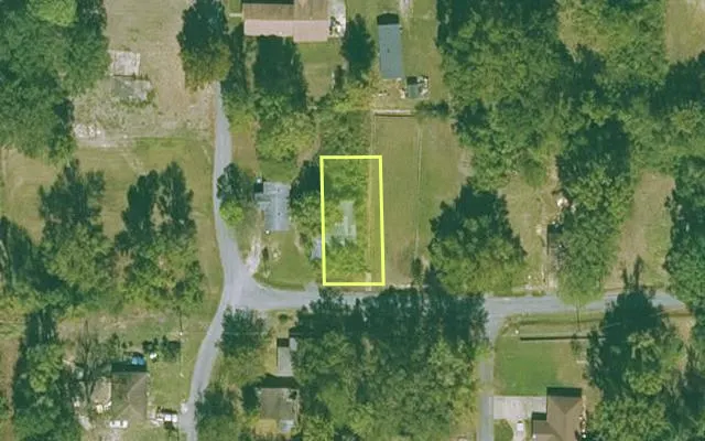 Aerial view of JEFFERSON County parcel 930-34783-000 — Arkansas post-auction with approximate parcel outline