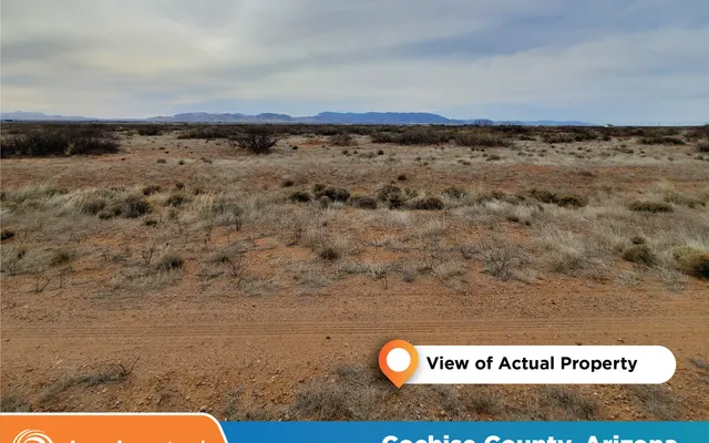 LandCentral listing preview for 1.08 acres in Cochise, AZ — 14670