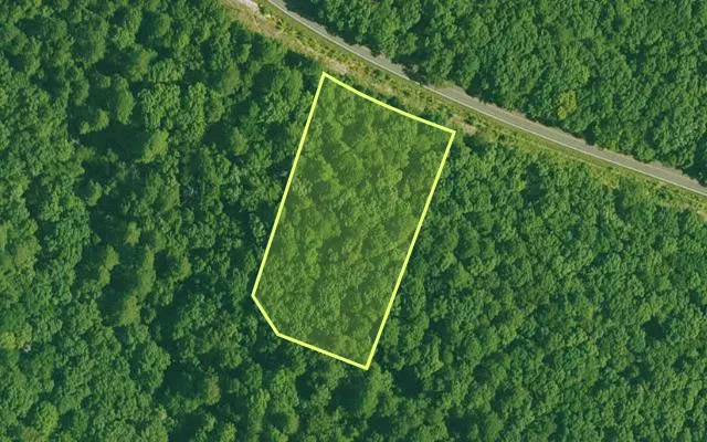 Aerial view of GARLAND County parcel 67960 — Arkansas post-auction with approximate parcel outline
