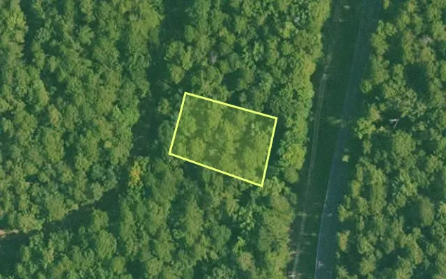 Aerial view of SALINE County parcel 496-00096-000 — Arkansas post-auction with approximate parcel outline