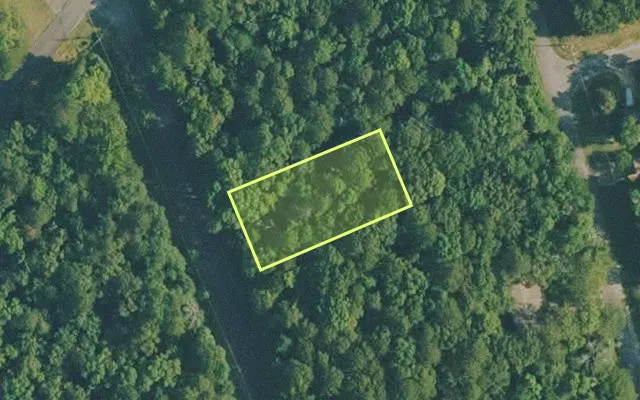 Aerial view of VAN BUREN County parcel 4400-08106-0000 — Arkansas post-auction with approximate parcel outline