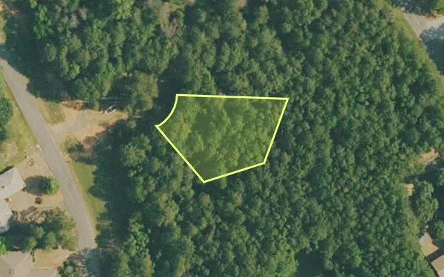 Aerial view of VAN BUREN County parcel 4450-01100-0000 — Arkansas post-auction with approximate parcel outline