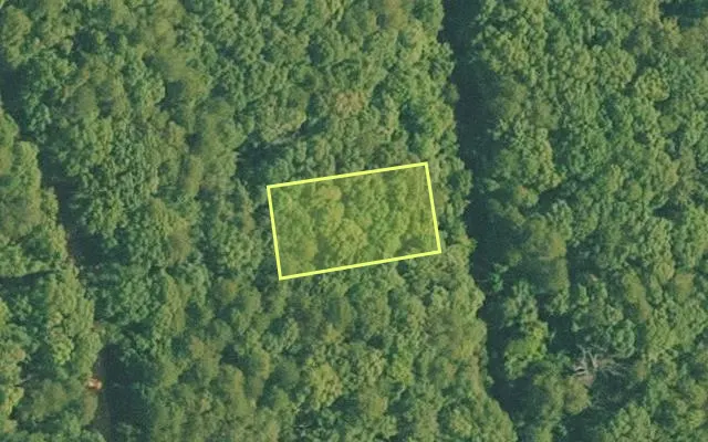 Aerial view of VAN BUREN County parcel 4050-07078-0000 — Arkansas post-auction with approximate parcel outline