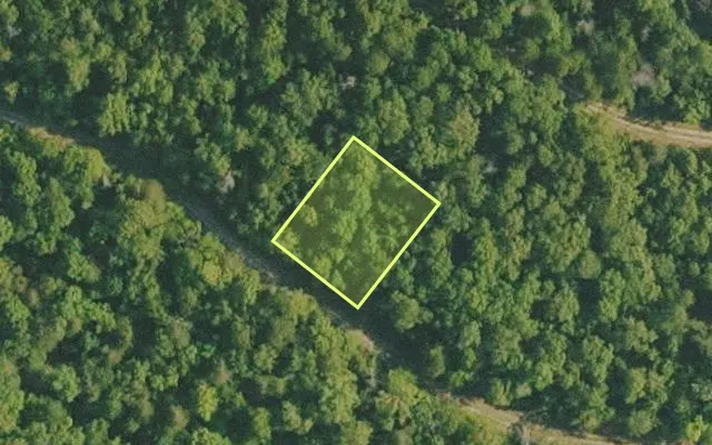 Aerial view of BAXTER County parcel 010-01074-000 — Arkansas post-auction with approximate parcel outline
