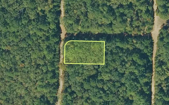 Aerial view of VAN BUREN County parcel 4300-06065-0000 — Arkansas post-auction with approximate parcel outline