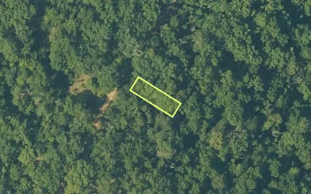 Aerial view of SHARP County parcel 760-53499-164 — Arkansas post-auction with approximate parcel outline