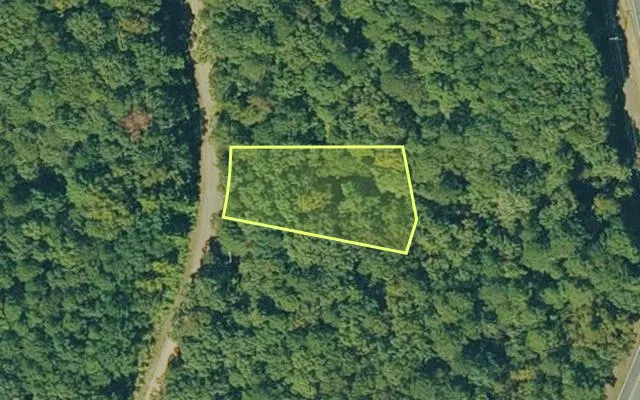 Aerial view of VAN BUREN County parcel 4300-15161-0000 — Arkansas post-auction with approximate parcel outline