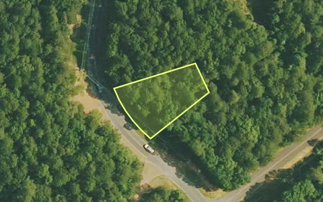 Aerial view of VAN BUREN County parcel 4050-04020-0000 — Arkansas post-auction with approximate parcel outline