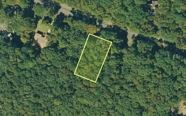 Aerial view of VAN BUREN County parcel 4050-12153-0000 — Arkansas post-auction with approximate parcel outline
