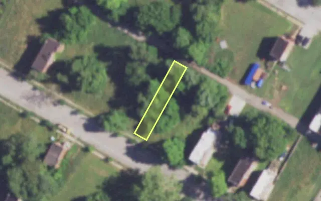 Aerial view of 3965 FINNEY AV — vacant lot, St. Louis with approximate parcel outline