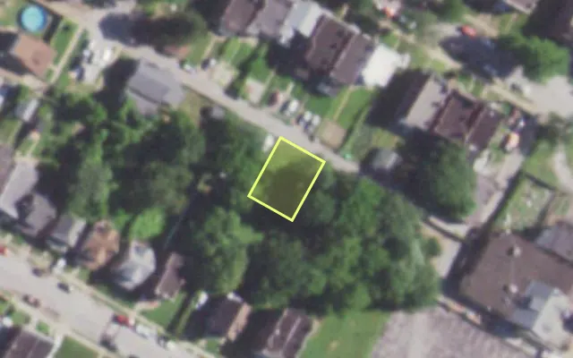 Aerial view of 5331 R MAFFITT AV — vacant lot, St. Louis with approximate parcel outline