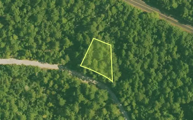 Aerial view of SALINE County parcel 500-00102-000 — Arkansas post-auction with approximate parcel outline