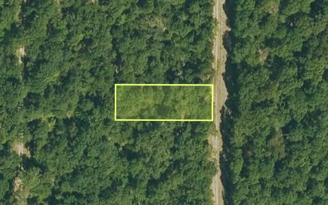 Aerial view of IZARD County parcel 800-00426-000 — Arkansas post-auction with approximate parcel outline