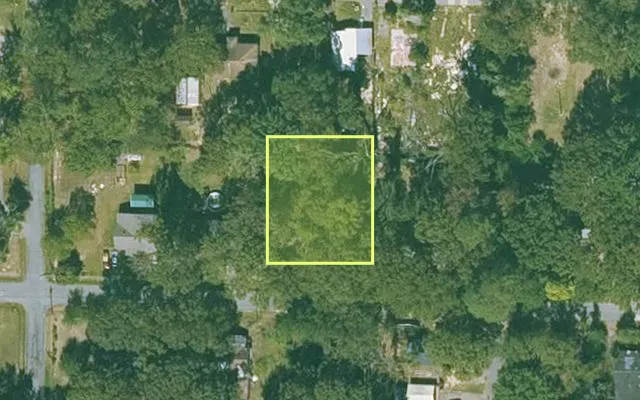 Aerial view of JEFFERSON County parcel 930-12721-000 — Arkansas post-auction with approximate parcel outline