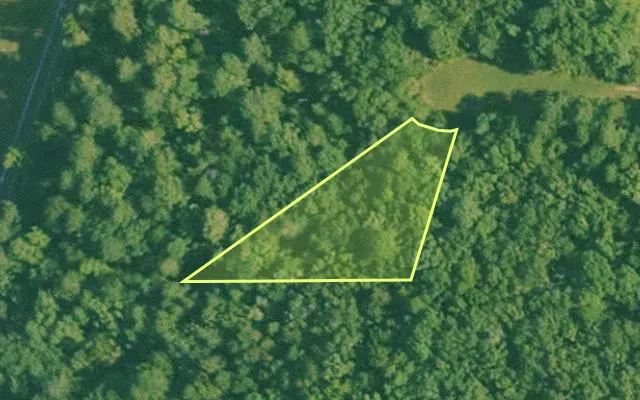 Aerial view of GARLAND County parcel 75720 — Arkansas post-auction with approximate parcel outline