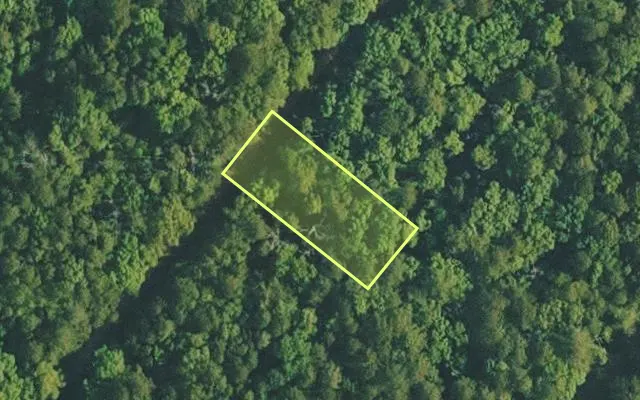 Aerial view of VAN BUREN County parcel 4400-18100-0000 — Arkansas post-auction with approximate parcel outline