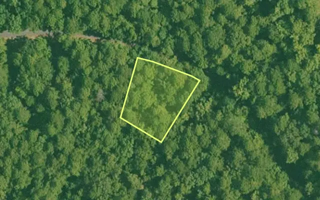 Aerial view of SALINE County parcel 588-00150-000 — Arkansas post-auction with approximate parcel outline