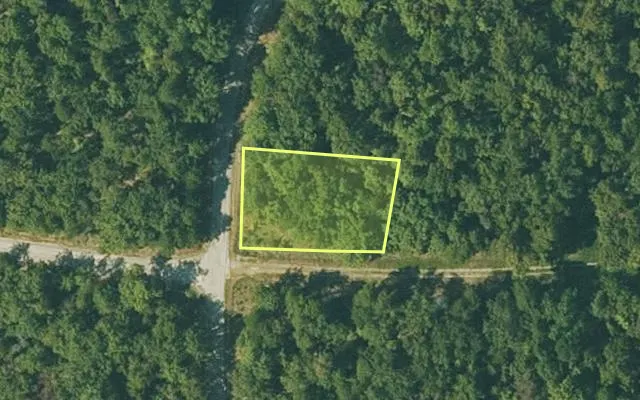 Aerial view of FULTON County parcel 320-18326-000 — Arkansas post-auction with approximate parcel outline