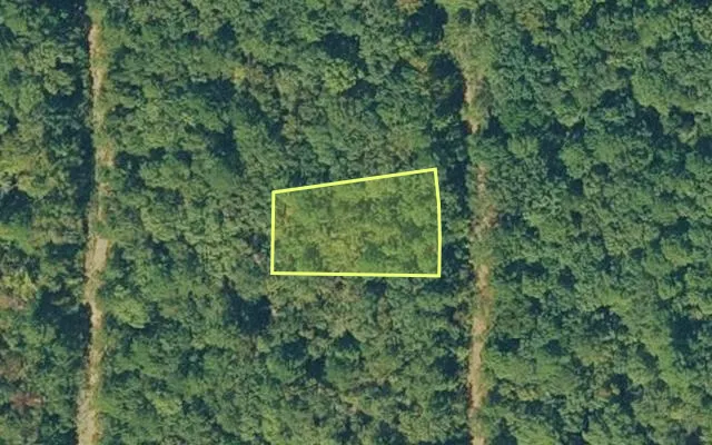 Aerial view of VAN BUREN County parcel 4300-06151-0000 — Arkansas post-auction with approximate parcel outline
