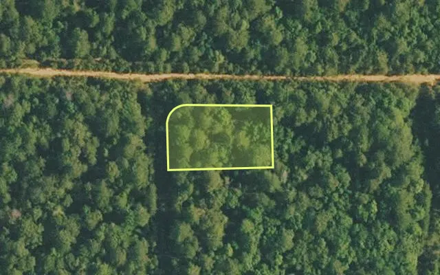 Aerial view of VAN BUREN County parcel 4500-02273-0000 — Arkansas post-auction with approximate parcel outline