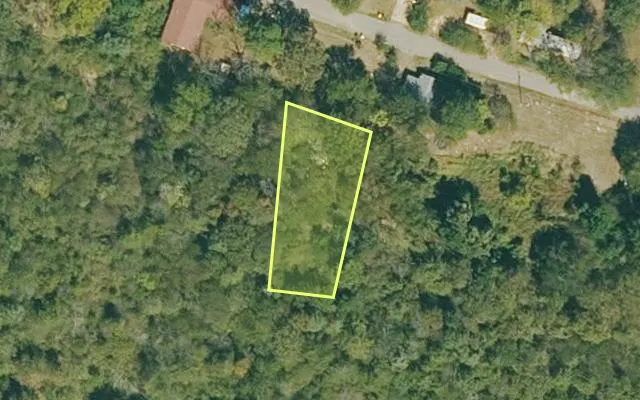 Aerial view of CONWAY County parcel 006-03198-000 — Arkansas post-auction with approximate parcel outline
