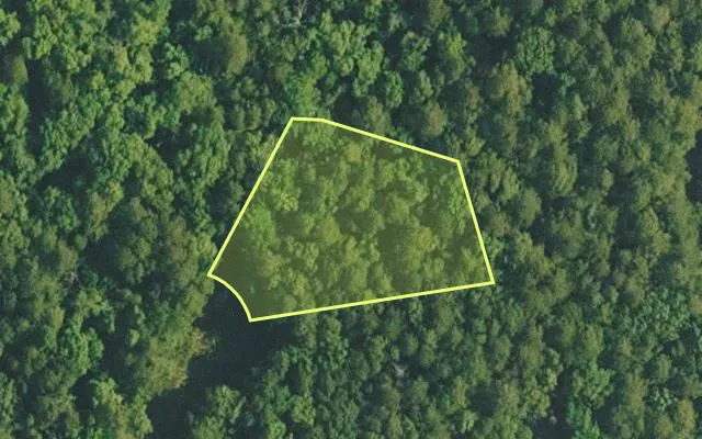 Aerial view of VAN BUREN County parcel 4400-18043-0000 — Arkansas post-auction with approximate parcel outline