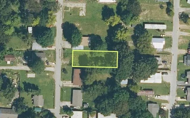 Aerial view of GREENE County parcel 1420-00059-000 — Arkansas post-auction with approximate parcel outline