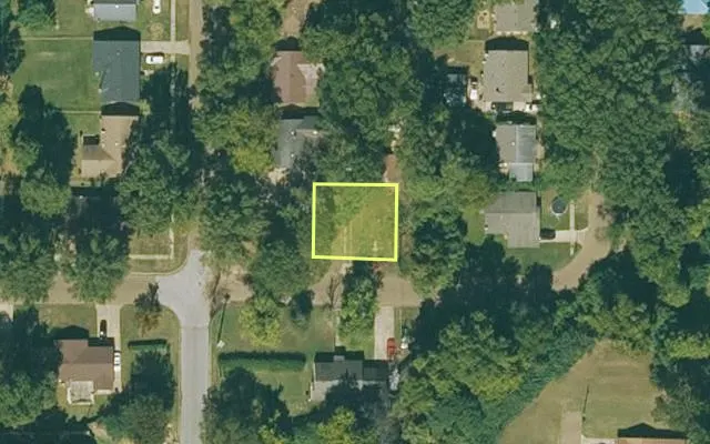 Aerial view of ST FRANCIS County parcel 0780-00038-0000 — Arkansas post-auction with approximate parcel outline