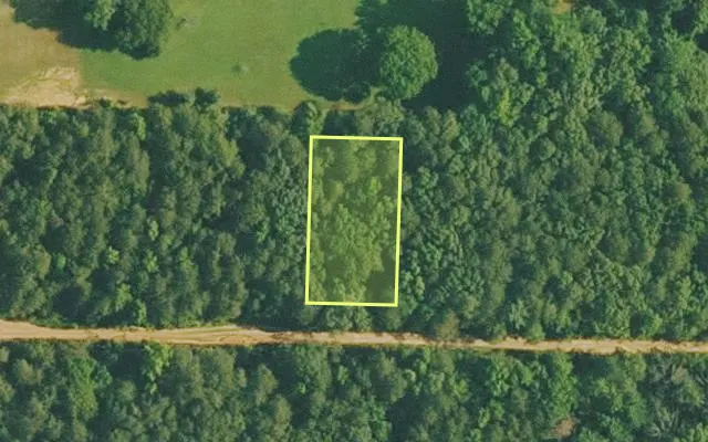 Aerial view of VAN BUREN County parcel 4200-01014-0000 — Arkansas post-auction with approximate parcel outline