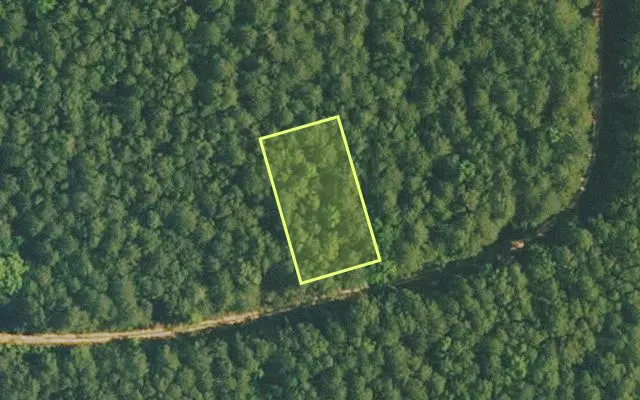 Aerial view of VAN BUREN County parcel 4500-02341-0000 — Arkansas post-auction with approximate parcel outline
