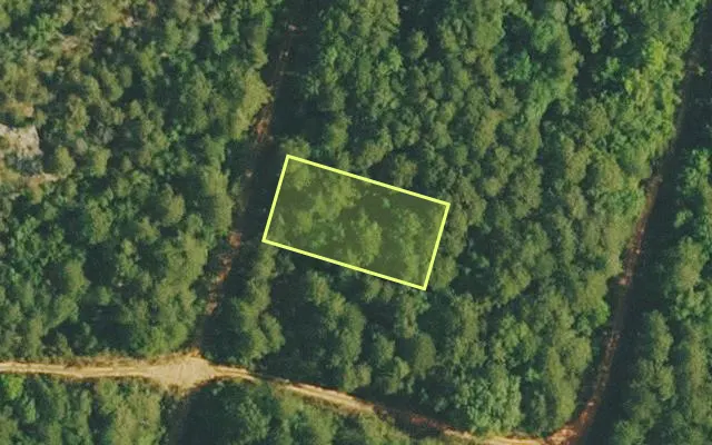 Aerial view of VAN BUREN County parcel 4200-02367-0000 — Arkansas post-auction with approximate parcel outline