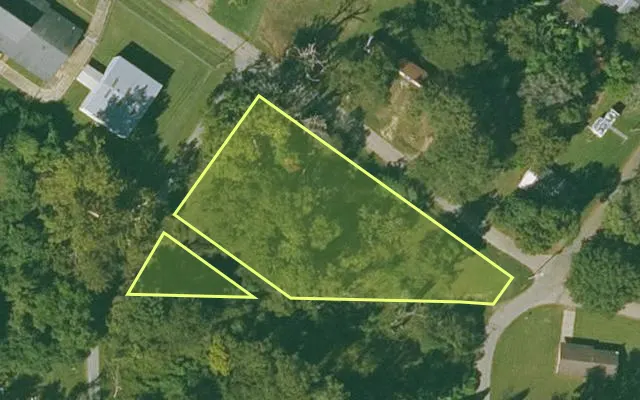 Aerial view of ASHLEY County parcel 703-00099-000 — Arkansas post-auction with approximate parcel outline