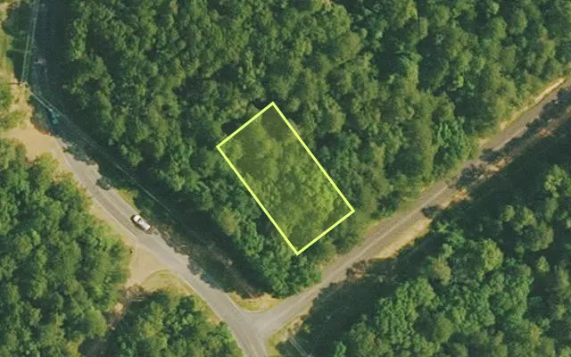 Aerial view of VAN BUREN County parcel 4050-04022-0000 — Arkansas post-auction with approximate parcel outline