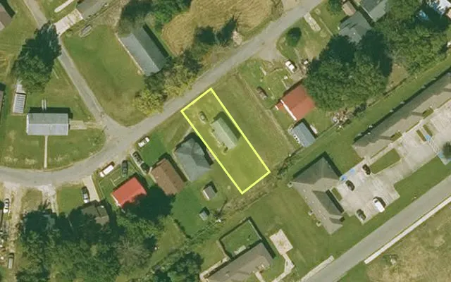 Aerial view of DESHA County parcel 005-00773-000 — Arkansas post-auction with approximate parcel outline
