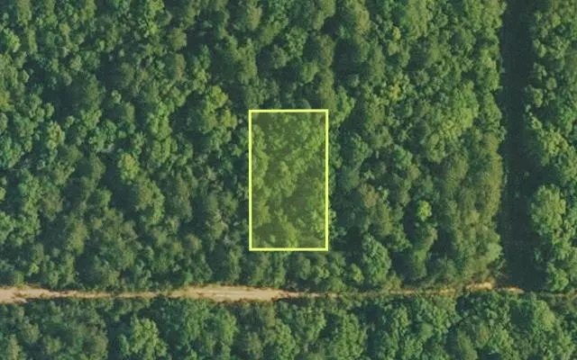 Aerial view of VAN BUREN County parcel 4400-19218-0000 — Arkansas post-auction with approximate parcel outline