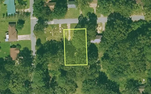 Aerial view of ASHLEY County parcel 706-01764-000 — Arkansas post-auction with approximate parcel outline