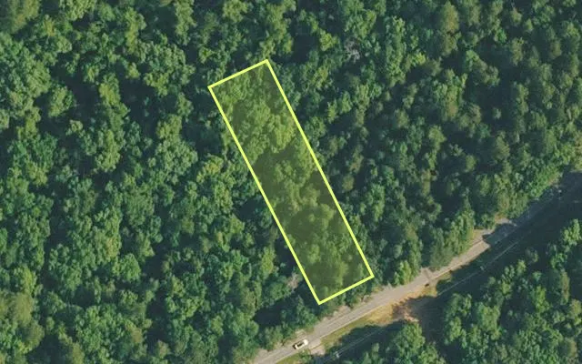 Aerial view of VAN BUREN County parcel 4400-04022-0000 — Arkansas post-auction with approximate parcel outline