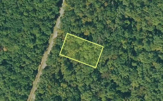 Aerial view of VAN BUREN County parcel 4050-12216-0000 — Arkansas post-auction with approximate parcel outline