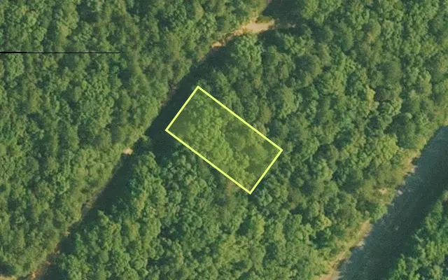 Aerial view of VAN BUREN County parcel 4400-22199-0000 — Arkansas post-auction with approximate parcel outline