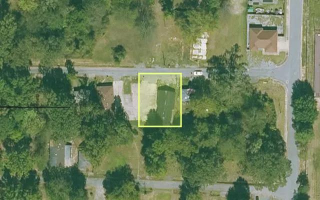 Aerial view of JEFFERSON County parcel 930-29906-000 — Arkansas post-auction with approximate parcel outline