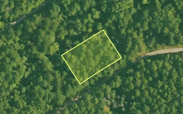 Aerial view of SALINE County parcel 420-00045-000 — Arkansas post-auction with approximate parcel outline