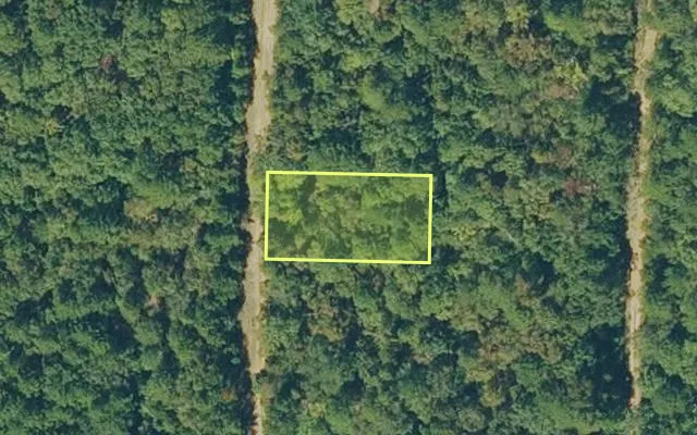 Aerial view of VAN BUREN County parcel 4300-06234-0000 — Arkansas post-auction with approximate parcel outline