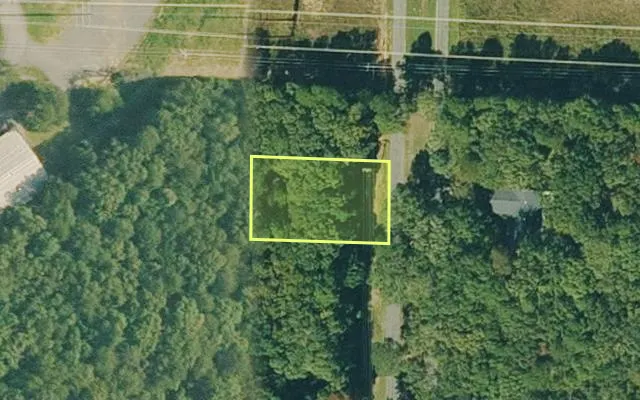 Aerial view of VAN BUREN County parcel 4050-12011-0000 — Arkansas post-auction with approximate parcel outline