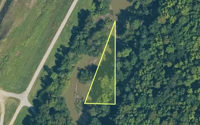 Aerial view of GREENE County parcel 0024-20400-002 — Arkansas post-auction with approximate parcel outline