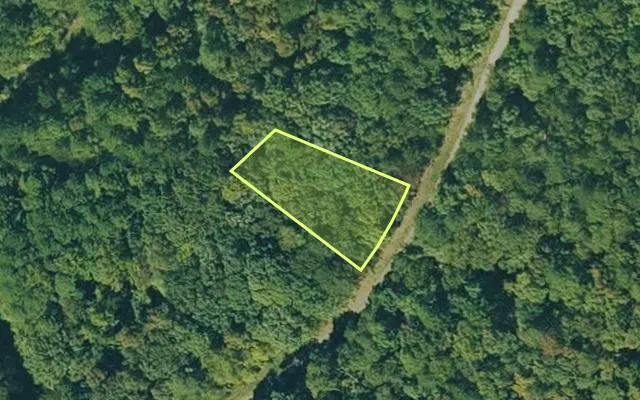 Aerial view of VAN BUREN County parcel 4550-02020-0000 — Arkansas post-auction with approximate parcel outline