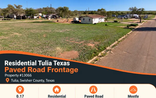 LandCentral listing preview for 0.17 acres in Swisher, TX — 13066
