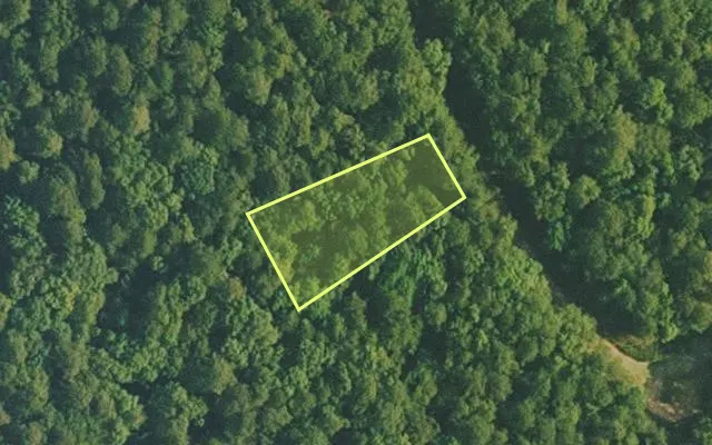 Aerial view of VAN BUREN County parcel 4400-15012-0000 — Arkansas post-auction with approximate parcel outline