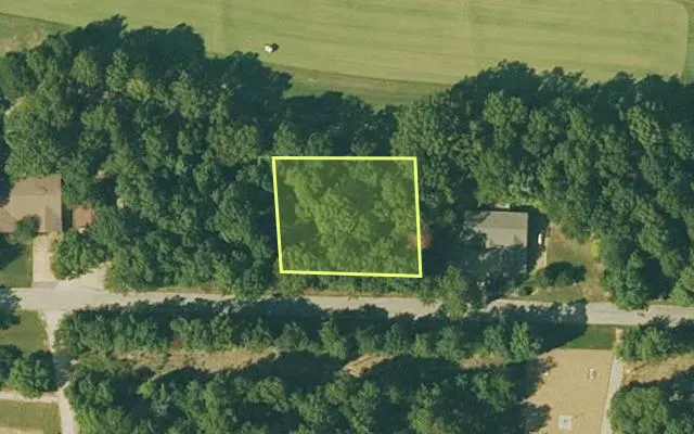 Aerial view of FULTON County parcel 420-21960-000 — Arkansas post-auction with approximate parcel outline