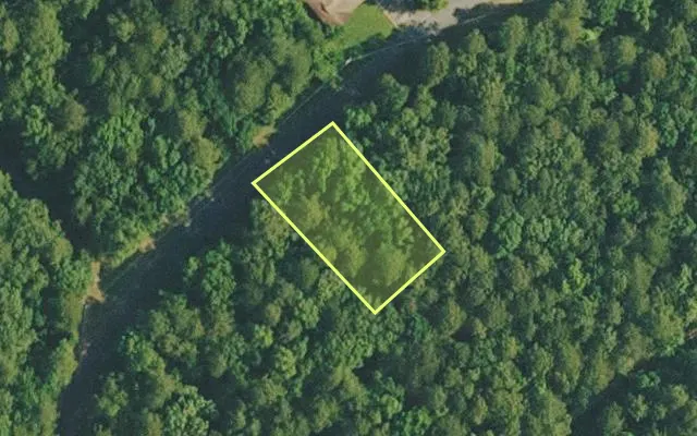 Aerial view of VAN BUREN County parcel 4400-18153-0000 — Arkansas post-auction with approximate parcel outline
